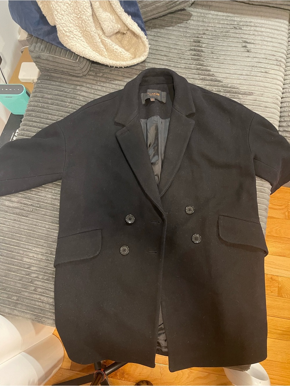 SUMMER SALE! Coach 3/4 sleeve pea coat